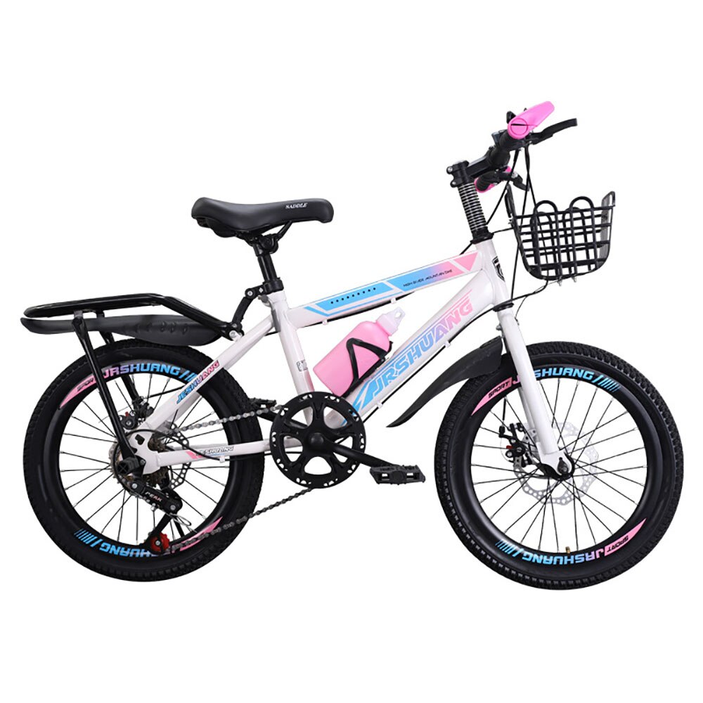 어린이 자전거 가변 속도 자전거, 고탄소강 정전기 페인트 프레임, 전면 및 후면 더블 디스크 브레이크, 22 인치